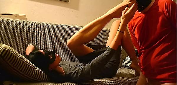  Femdom Wife gets her Shoes and Feet licked - Mistress Kym